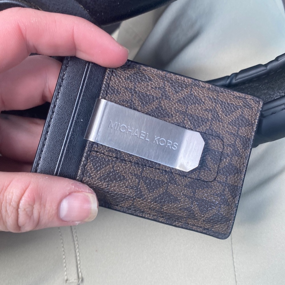 Michael kors card holder and money clip.